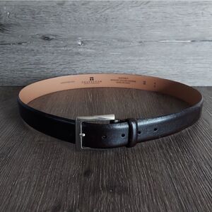 Trafalgar Rafferty Genuine Italian Leather Belt - Brown - Size 38